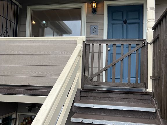 Stairs to front door