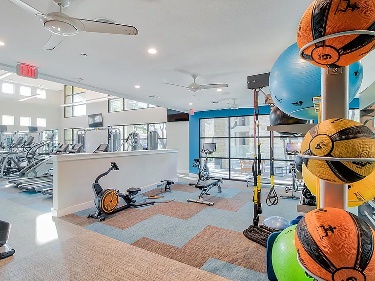 State of the art fitness center