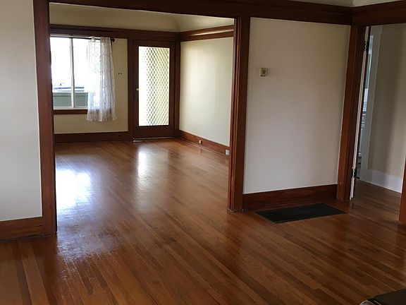 Dining room looking into front room