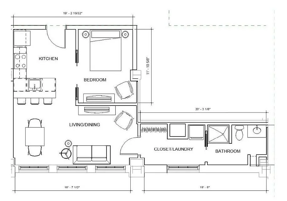 Floor plan The McKinley