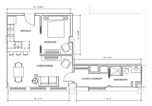 Floor plan The McKinley