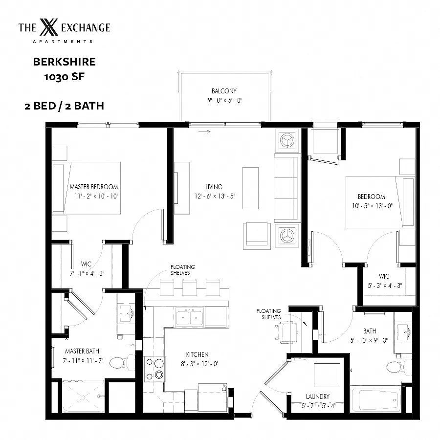 Floor plan Berkshire