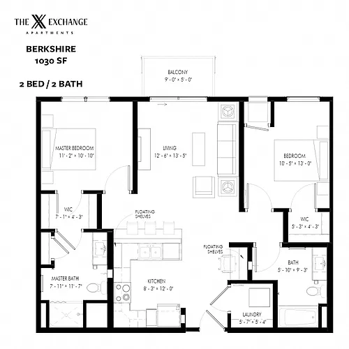 Floor plan Berkshire
