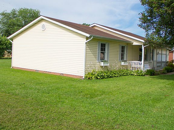 Front and back yards