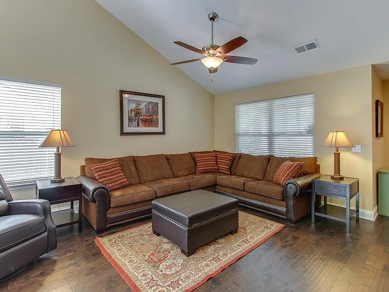 open-style living room