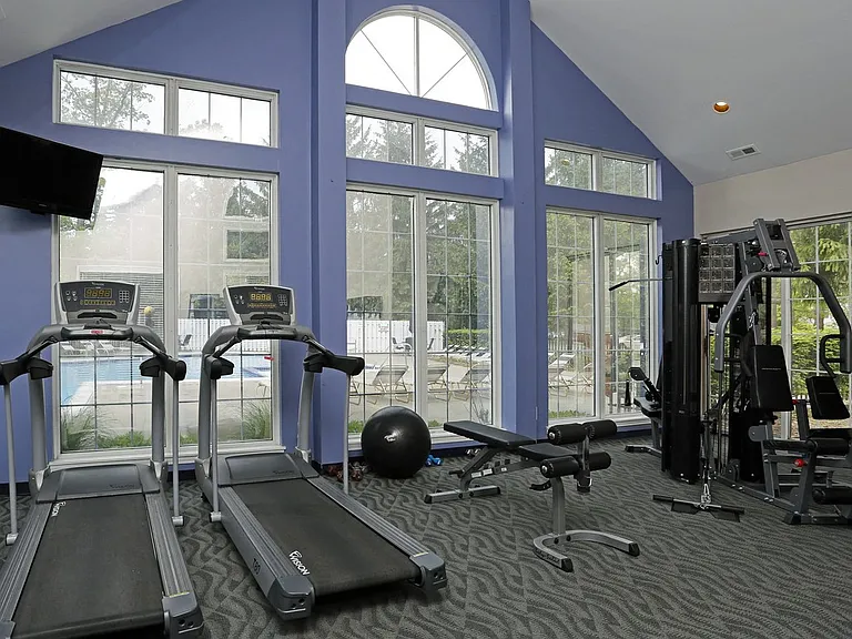 Your private 24-hour fitness center has state-of-the-art equipment for strengthening, cardio, muscle building and body work for well being. in a beautiful, invigorating environment.