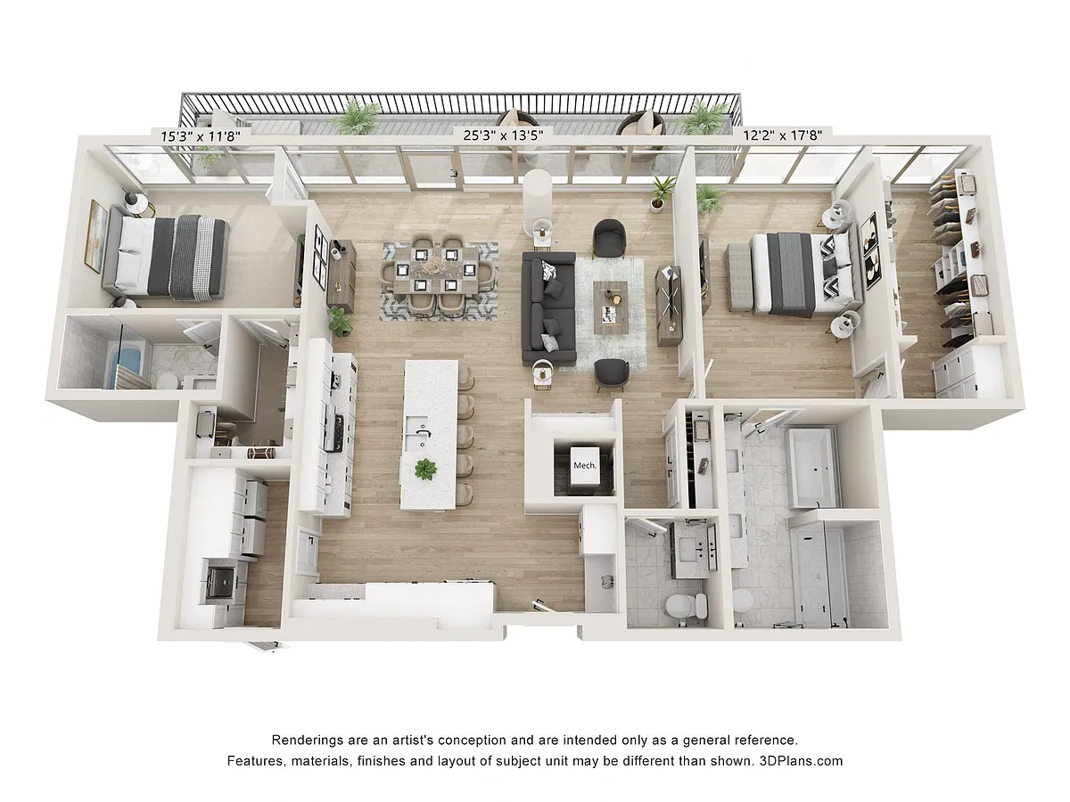 Floor plan The Aria