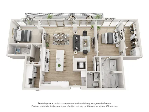 Floor plan The Aria