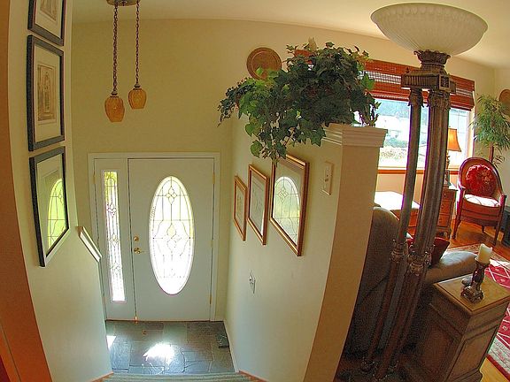 Slate entry,custom door 