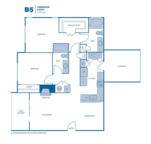 Floor plan B5UPGRADE