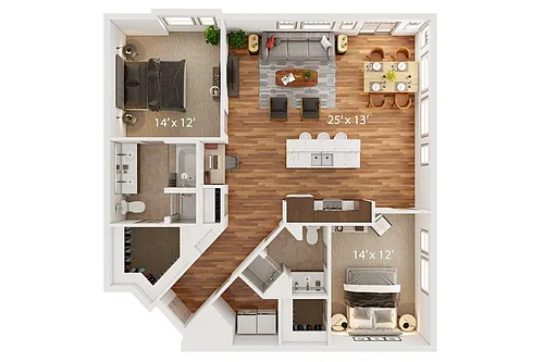 Floor plan P