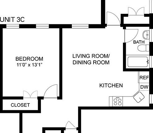 2nd image of 555 Eastern Pkwy APT 3C