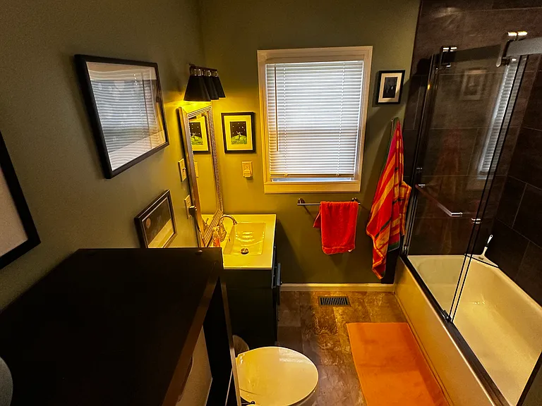 Newly renovated bathroom