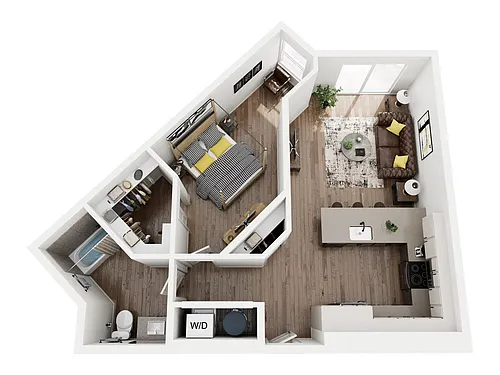 Floor plan 1BR2