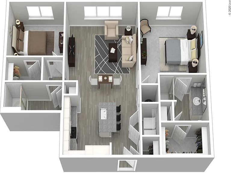 Cabana Four Floor Plan Cabana Four Floor Plan