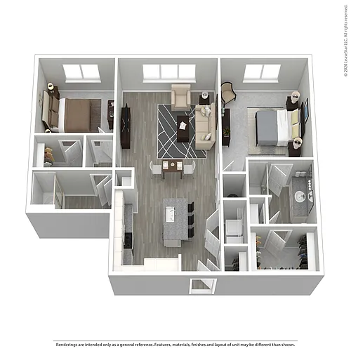 Floor plan Cabana Four