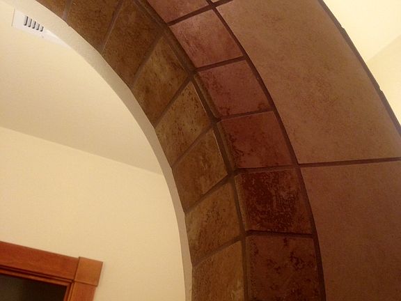 precision work back of arch