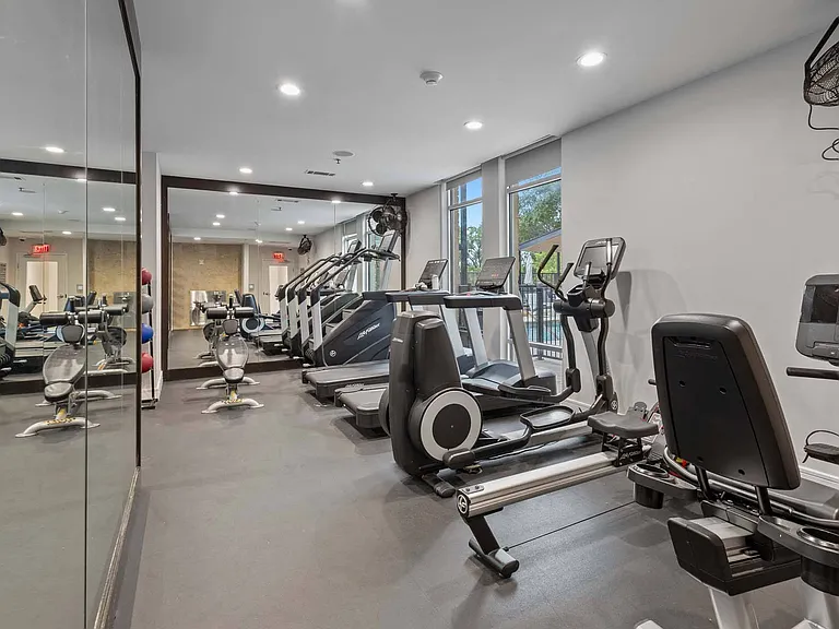Reach your fitness goals anytime in a state-of-the-art workout space just steps from home.