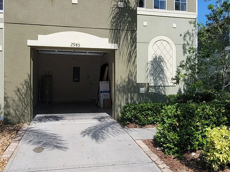Front of the Townhome