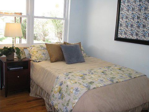 Bedroom is comfortable