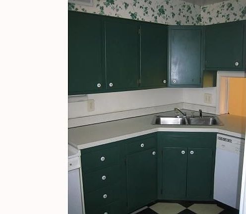 Kitchen with dishwasher and brand new stove