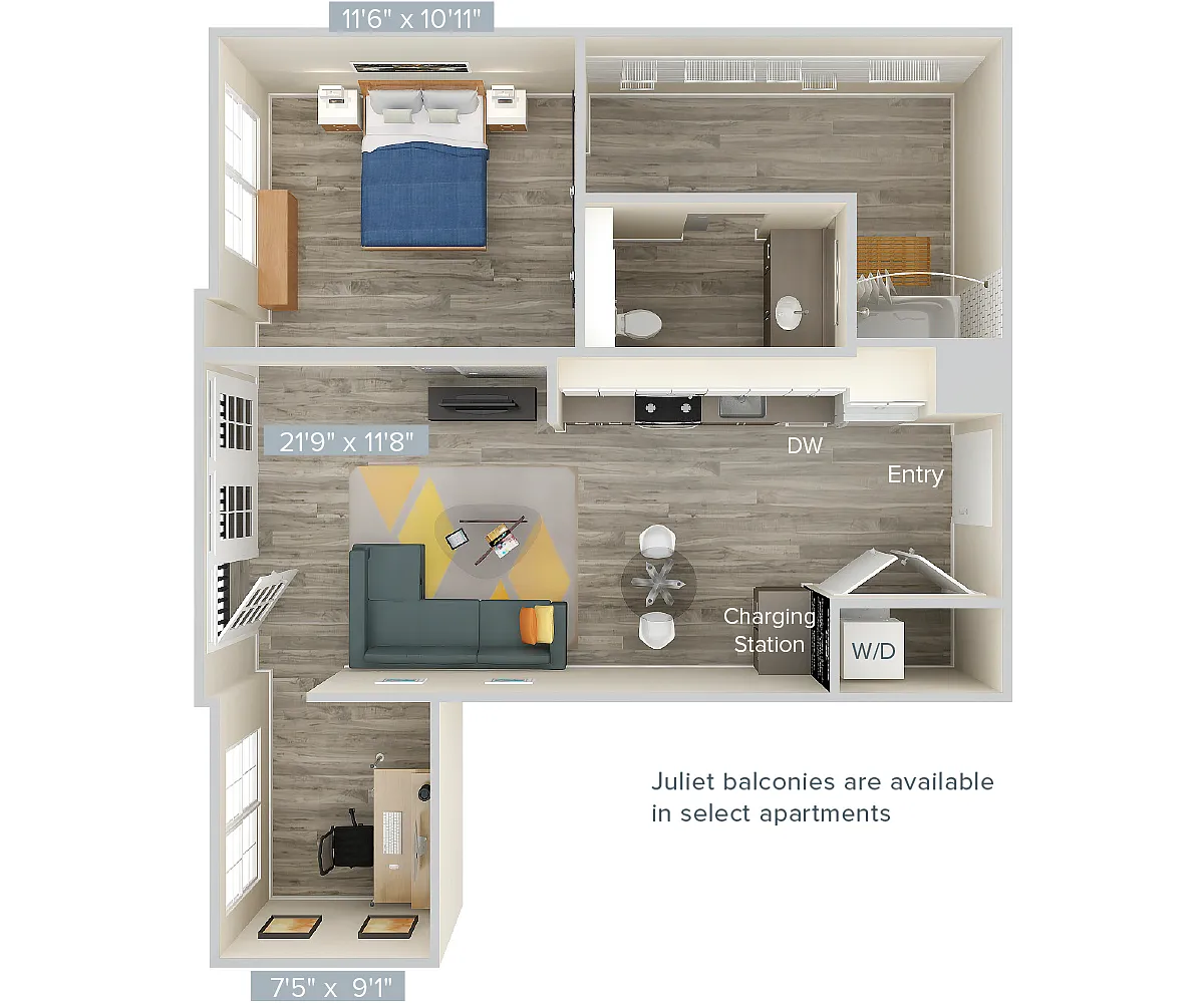 Floor plan A1DV