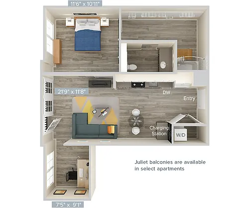 Floor plan A1DV
