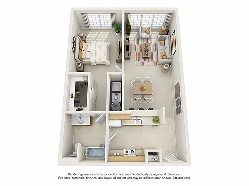 Floor plan 1AR