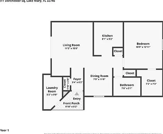 1 bed, 1.0 bath, 674 sqft, $1,130 — Photo 2