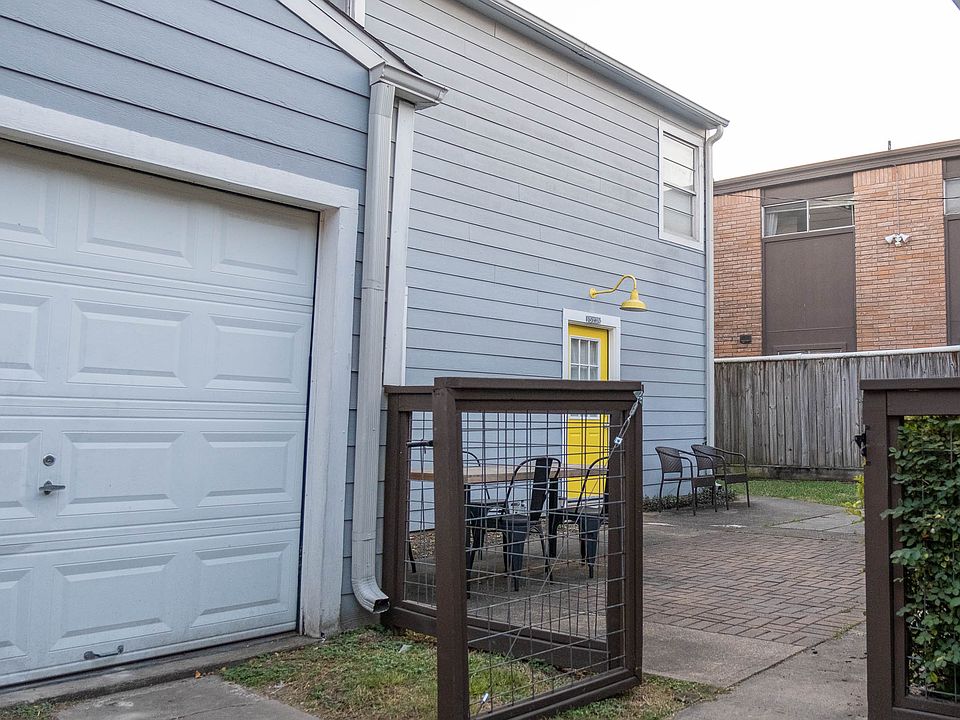 Gate leading into unit is secluded and private