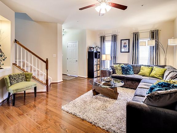 Living room with entrance