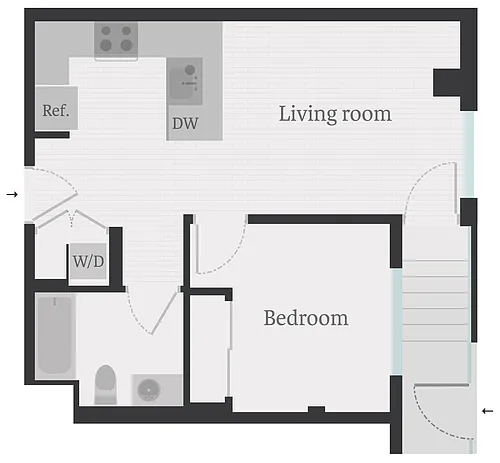 Floor plan Main Library