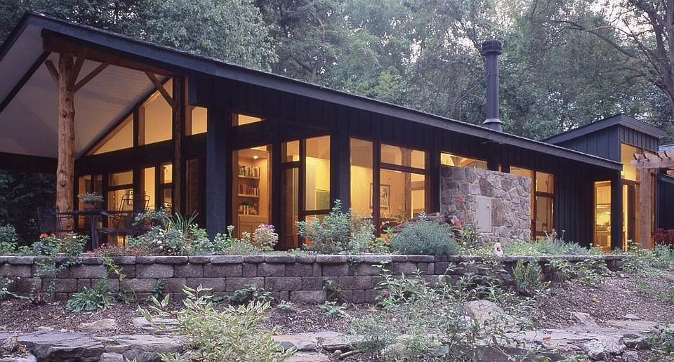House overview from park.