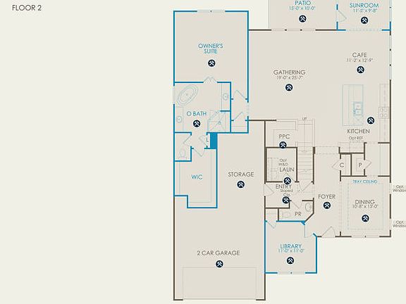 Vanderbilt Floor Plan, Quick Move-In Home, Floor 1