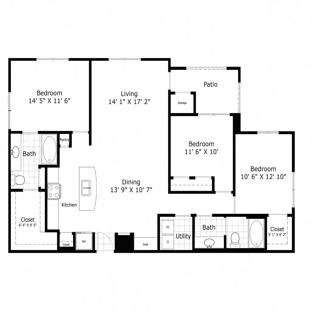 Floor plan C