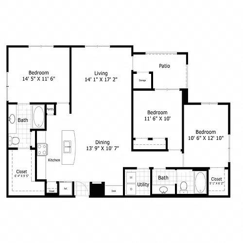 Floor plan C