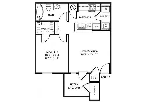 Floor plan A1