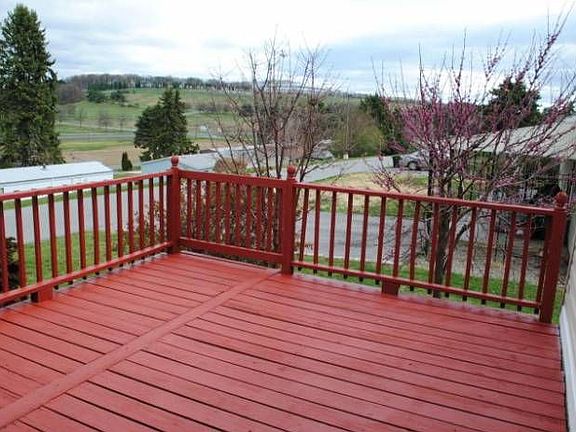 view from front deck