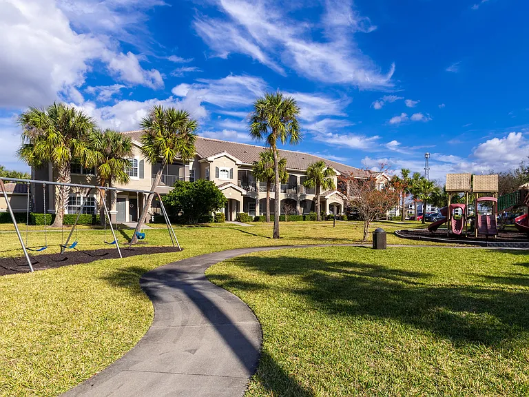 Kids can play, explore, and make memories at the beautifully maintained playground.