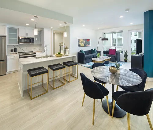 Floor plan B ONE FURNISHED