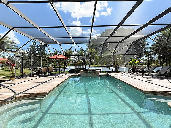 Pool with Lake View