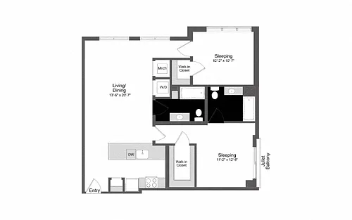 Floor plan A1