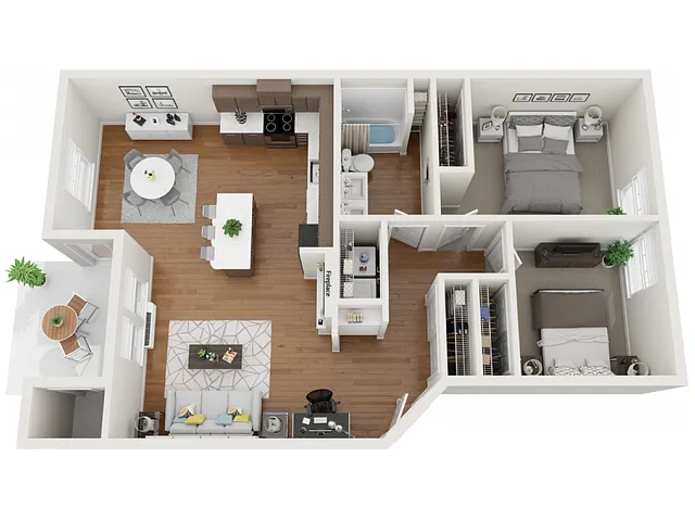 Floor plan Indigo