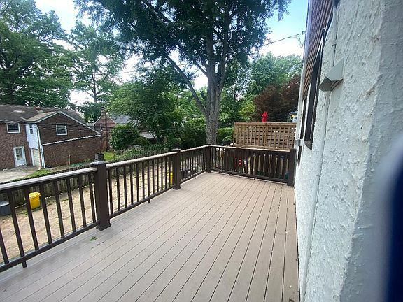 Wrap around rand new porch with entry from the kitchen