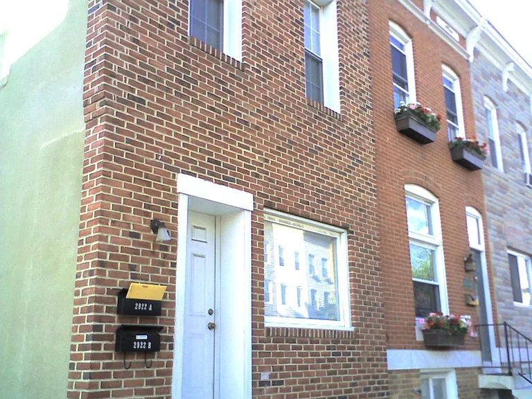 front of building