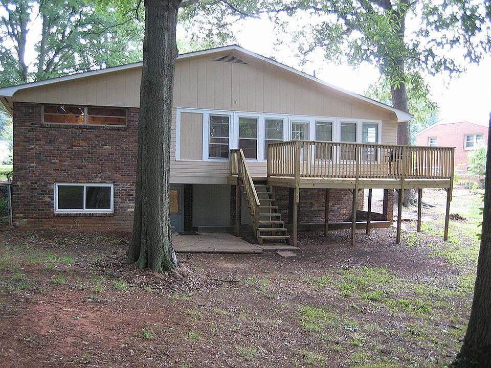Back of House with Deck