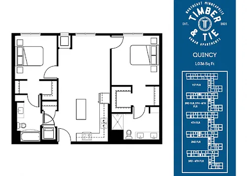 Floor plan Quincy