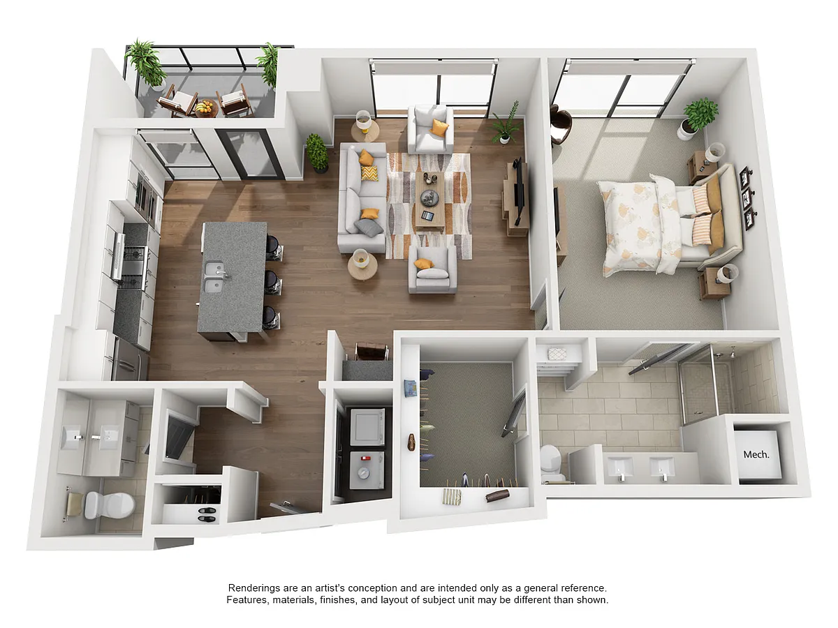 Floor plan B8
