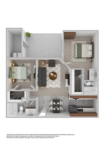 Floor plan 2X2