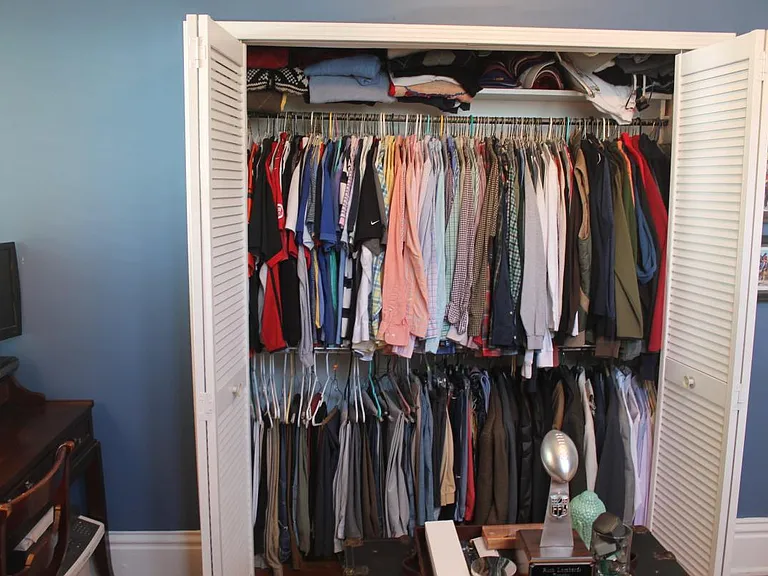Second Bedroom Tri-Level Closet